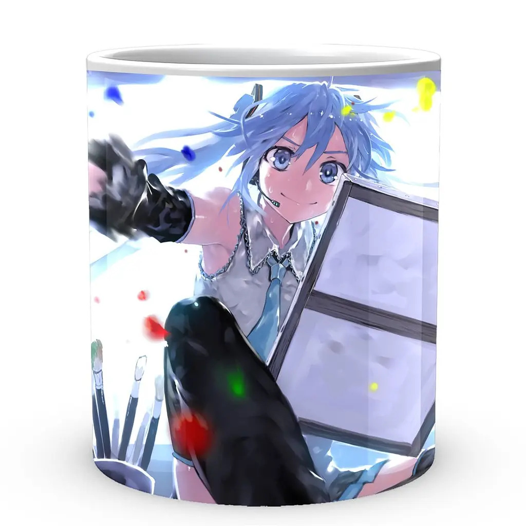Кружка GeekLand Hatsune Miku Хацуне Мику HM 02.06 330 мл белая - фото 2