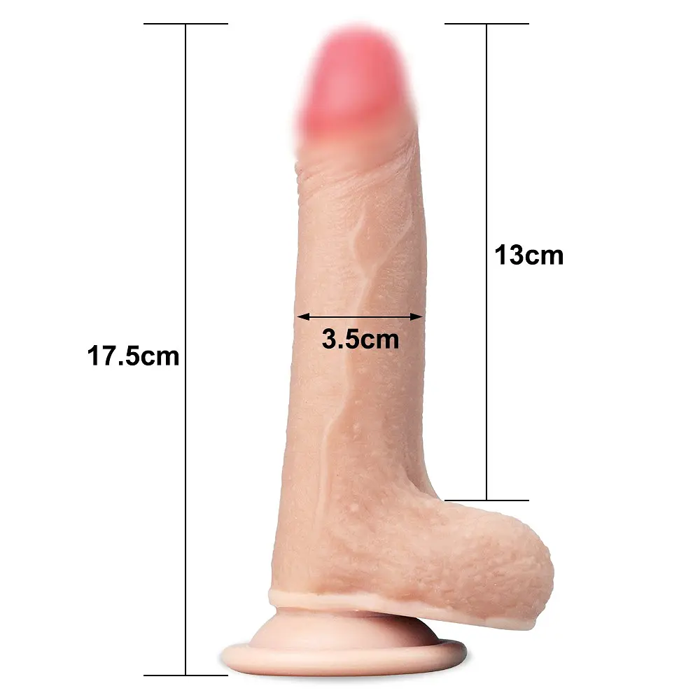 Фаллоимитатор Sliding Skin Dong 7 '' Love Toy 66-LV317001 91246 - фото 2
