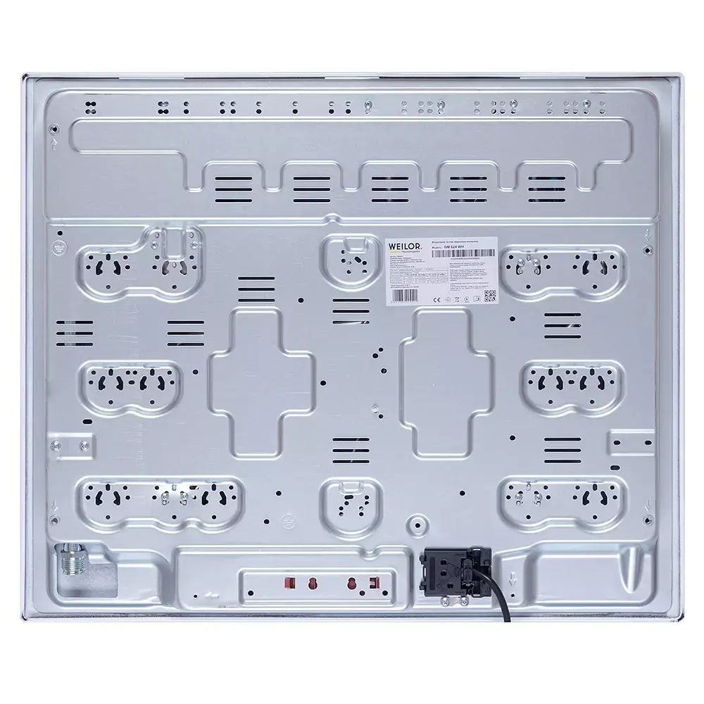 Поверхность газовая на металле Weilor GM 624 WH - фото 10