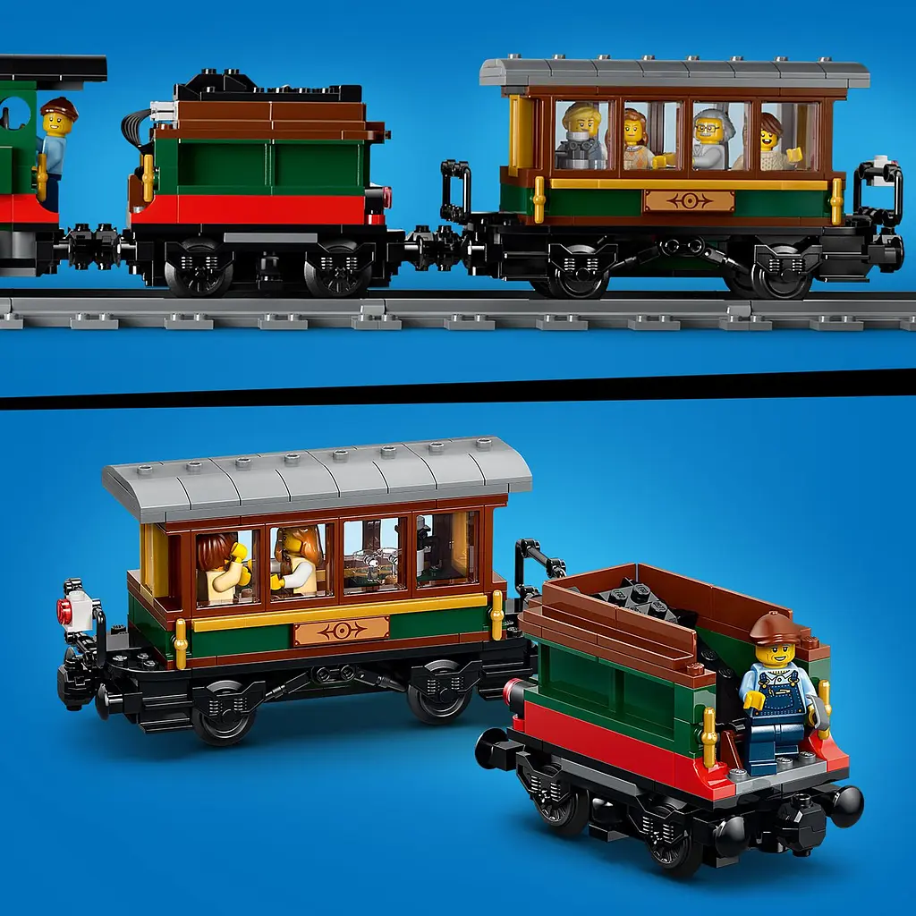 Конструктор LEGO City Старовинний паровоз (60511) - фото 10