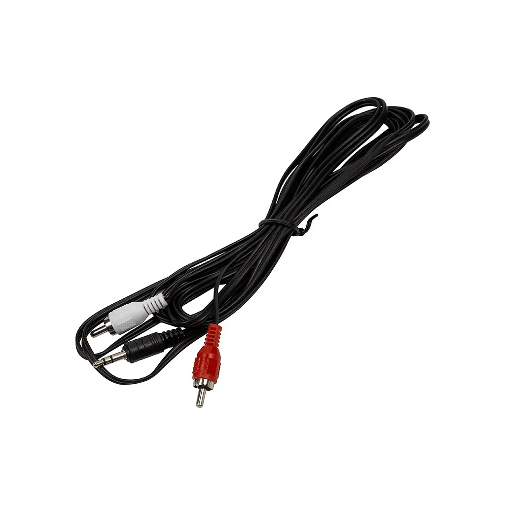 Кабель мультимедійний 3.5mm M to 2xRCA M 2.5m PowerPlant (CA914326) - фото 2