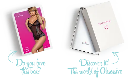 Сітчасте боді на кісточках Obsessive Amanta teddy S/M, чорне, з доступом - фото 8