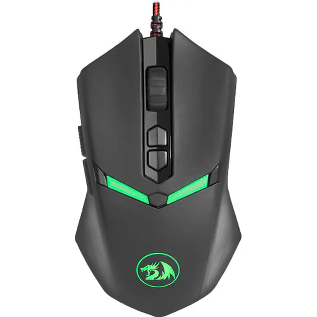 Мишка Redragon Nemeanlion 2 RGB, ігрова, 7200dpi., 8кн., чорна - фото 3