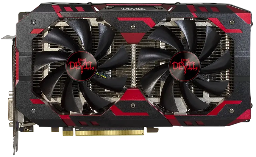 Видеокарта AMD Radeon RX 580 8GB PowerColor Red Devil (AXRX 580 8GBD5-3DH/OC) Б/У - фото 2