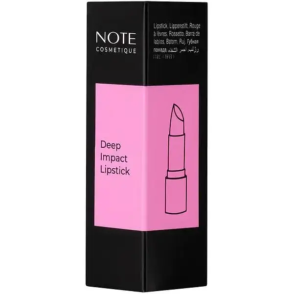Помада для губ Note Cosmetique Deep Impact Lipstick відтінок 01 The Better Me Nude 4.5 г - фото 5