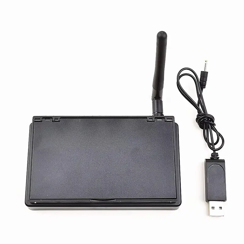 FPV монитор 4.3 дюйма с солнцезащитной шторкой для отображения видеосигнала от дронов 5.8 ГГц Nectronix F48 (101154) - фото 4