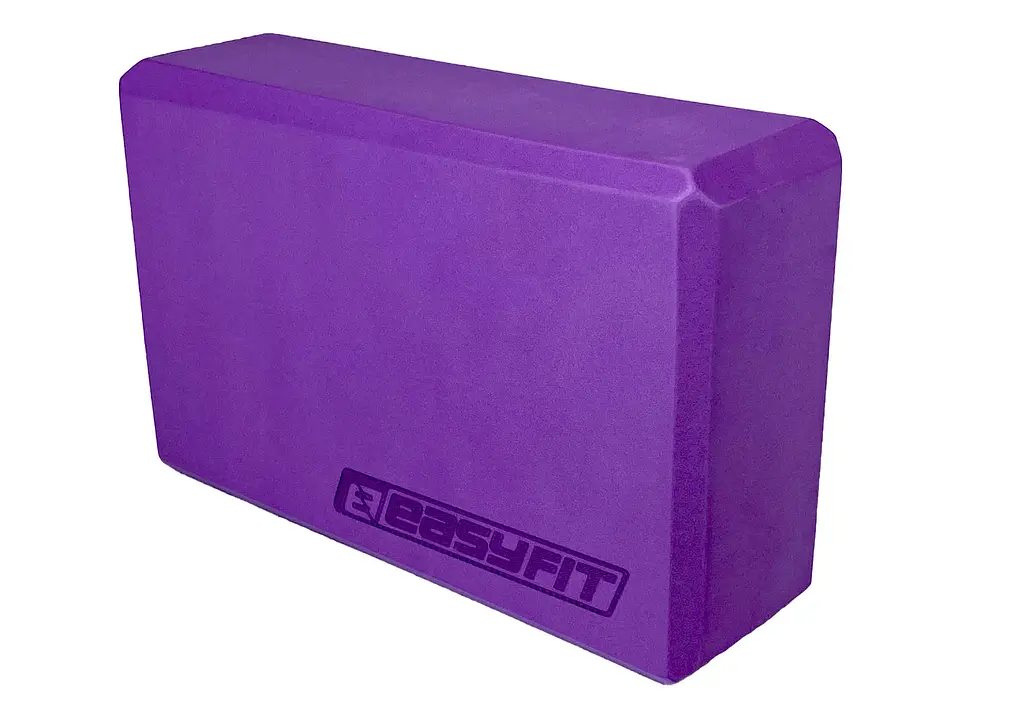 Блок для йоги EasyFit EVA Фіолетовий (EF-1818-V) - фото 8