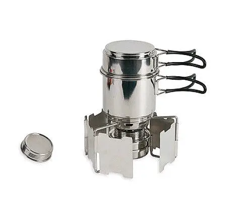 Полный набор спиртовой горелки Tatonka Alcohol Burner Set Серый - фото 3