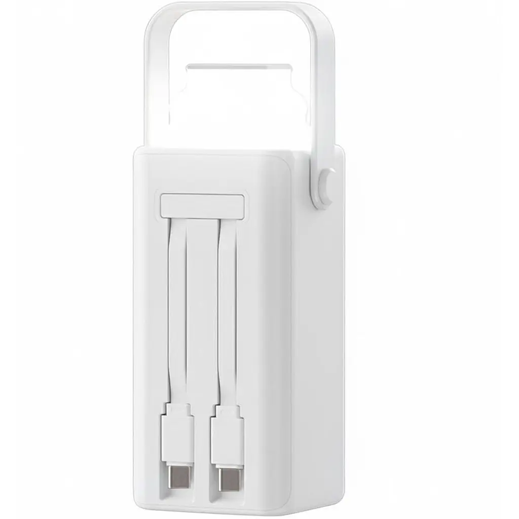 Повербанк TheGeneral Glim 20000 mAh білий (40012919-08) - фото 2