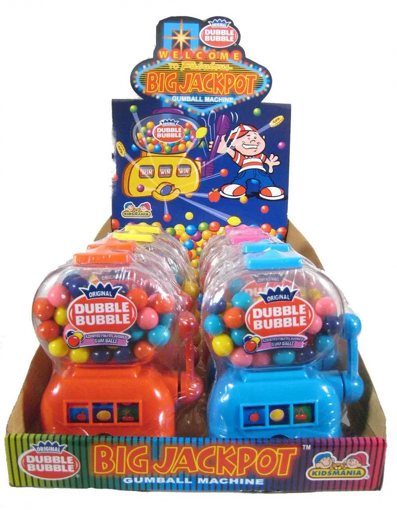 Червоний Джекпот із жуйками Dubble Bubble 40g - фото 2