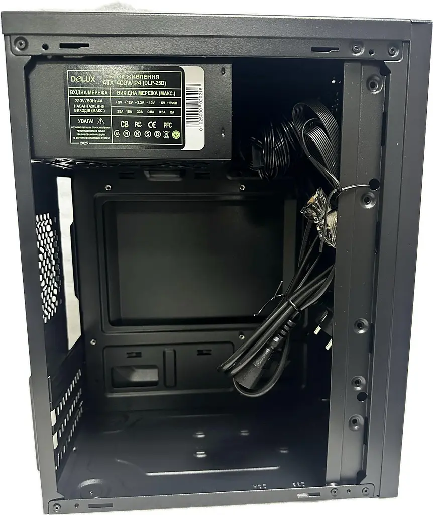 Корпус Delux MK 350 Black 400W 12Fan - фото 2
