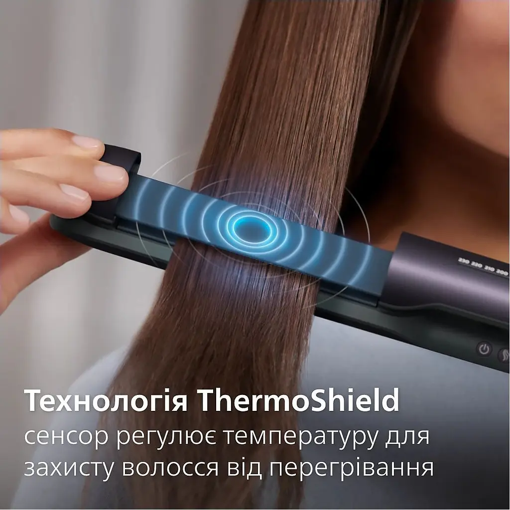 Випрямляч Philips Series 7000 240 Вт фіолетовий металік (BHS752/00) - фото 5