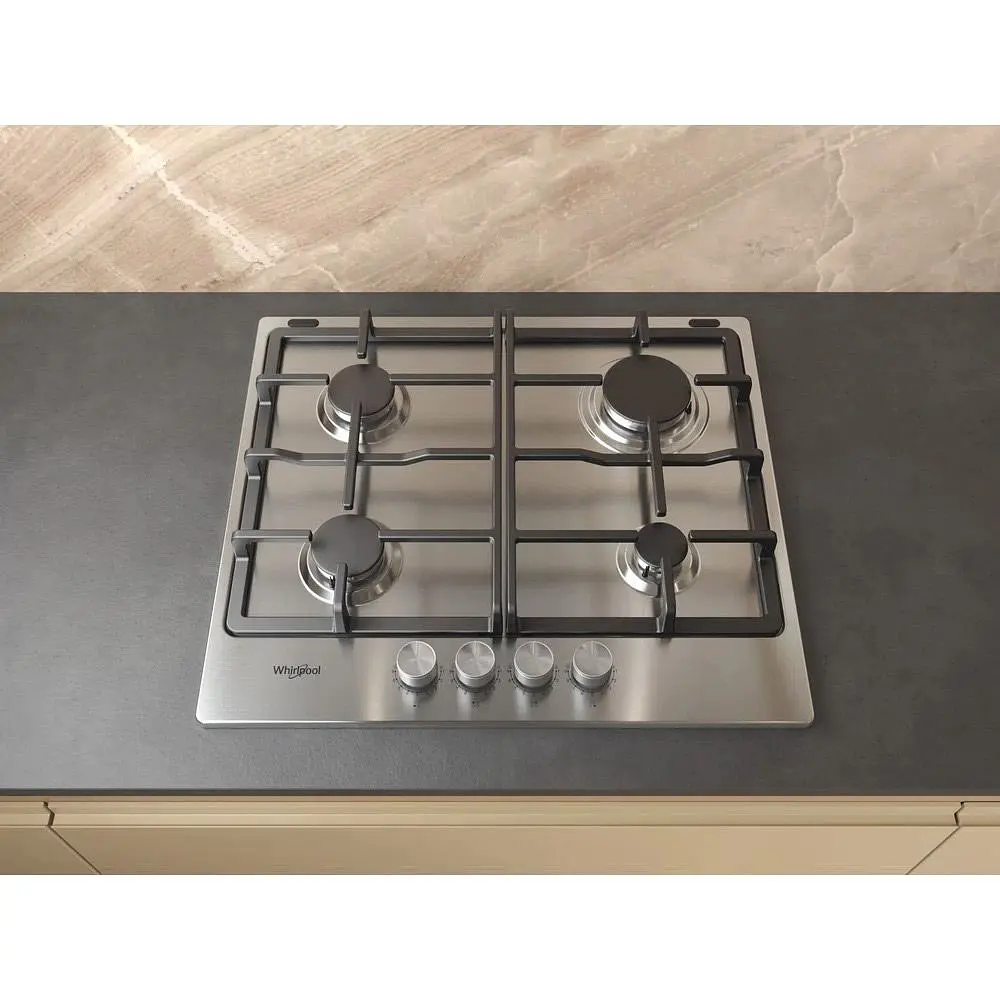 Газовая варочная поверхность Whirlpool TKRL 660 IX [95559] - фото 5