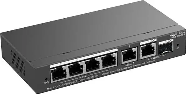 Комутатор мережевий Ruijie Networks RG-ES206GS-P