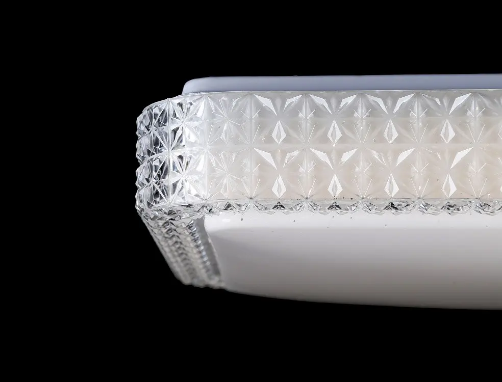 Люстра стельова LED Splendid Ray L8207C/24Wx2, 48W, білий, з пультом, сучасний стиль - фото 3