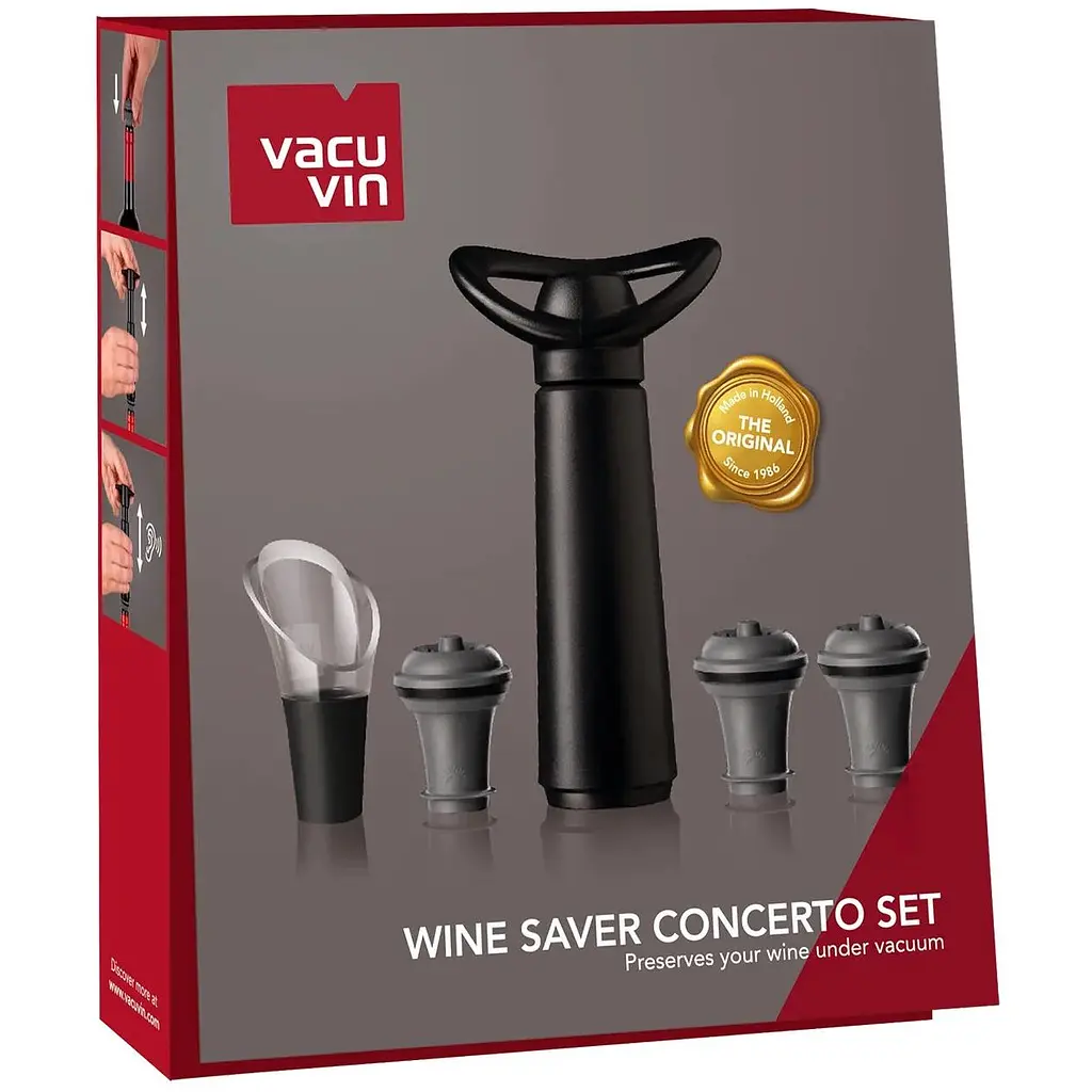 Подарочный набор для хранения вина Vacu Vin Concerto 5 предметов (W1527) - фото 3