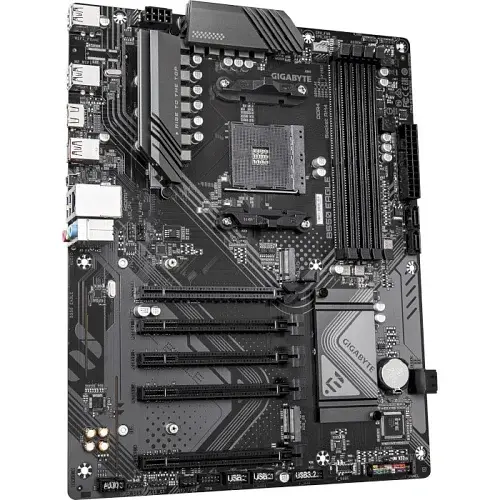 Мат.плата AM4 (B550) Gigabyte B550 EAGLE, B550, 4xDDR4, Int.Video(CPU), 4xSATA3, 2xM.2, 1xPCI-E 4.0 x16, 4xPCI-E 3.0 x16, Realtek 7.1, Realtek GbE, 6xUSB 3.2 / 8xUSB 2.0, HDMI, ATX - фото 3