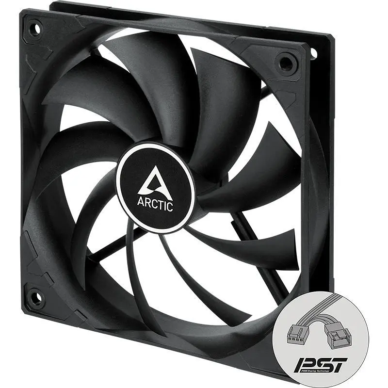 Вентилятор Arctic F12 PWM PST Black (ACFAN00200A) - фото 4