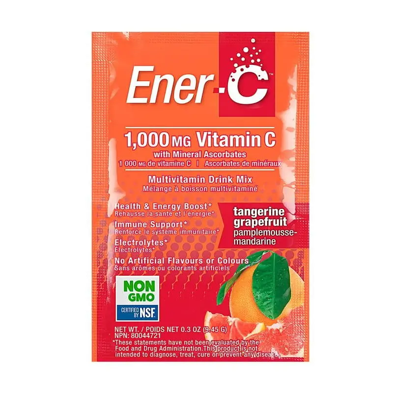 Витамины и минералы Ener-C Vitamin C 30 пакетиков (асорти) - фото 4