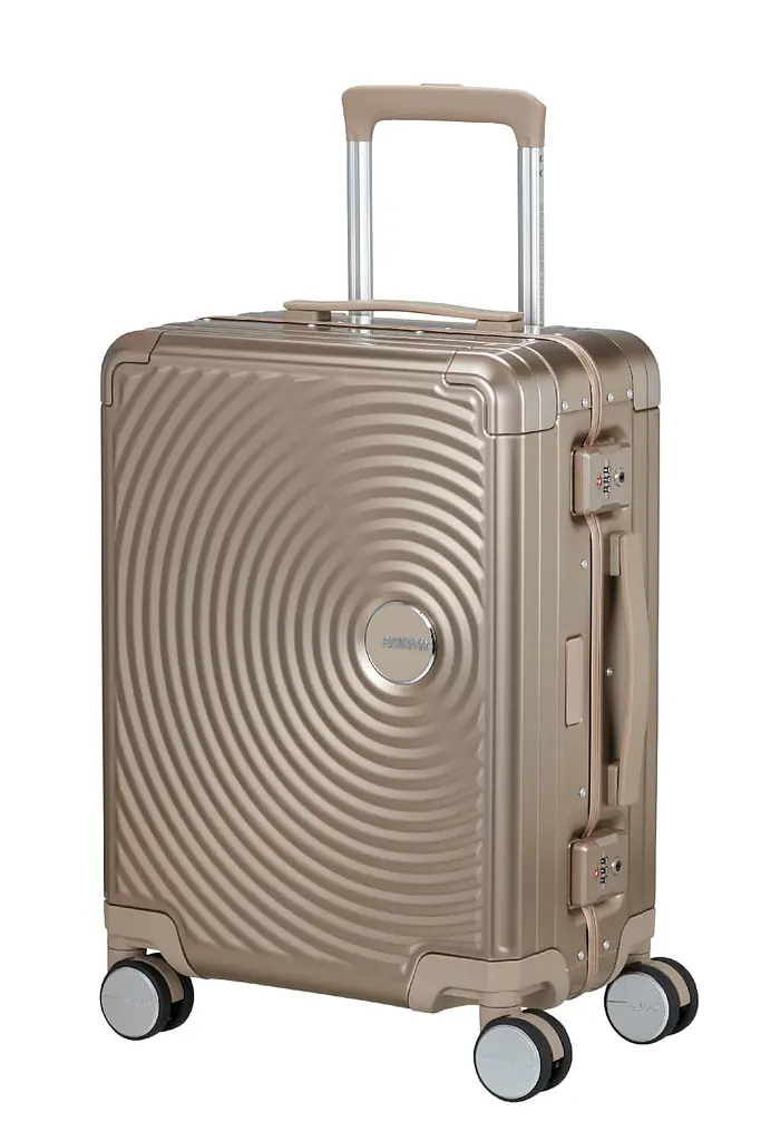 Валіза 55 См American Tourister SOUNDBOX ALU BRONZE 55x40x23 MI3*13001 - фото 3