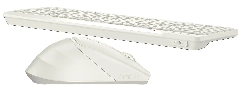Комплект (Клавиатура и мышь) A4Tech FG2400 Air Wireless Beige (FG2400 Air (Beige)) - фото 2