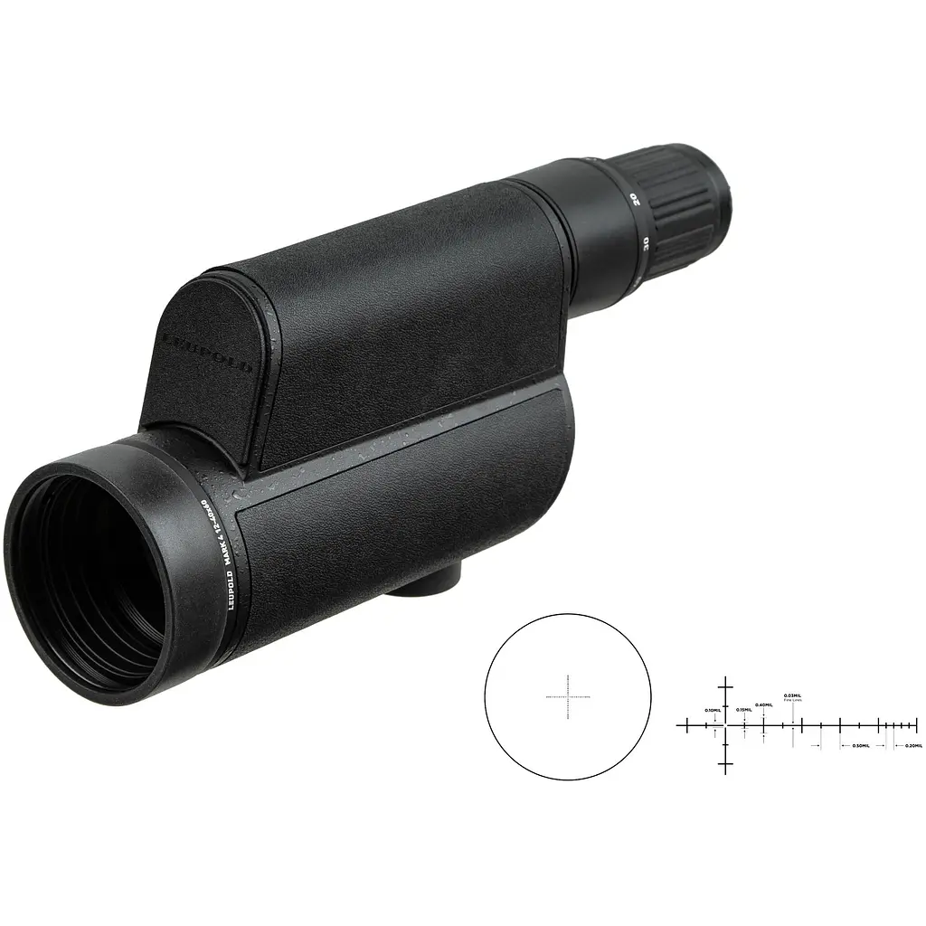 Труба подзорная Leupold Mark 4 12-40x60 FFP TMR чёрная - фото 2