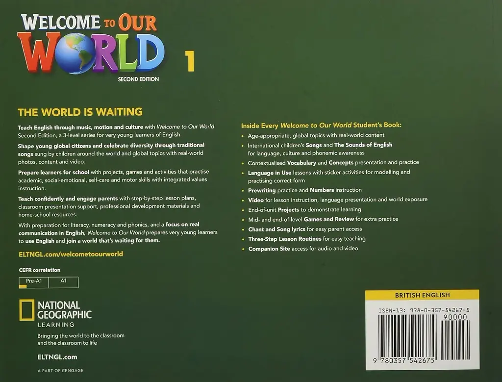 Welcome to Our World 2nd edition Level 1 Student's Book - фото 2