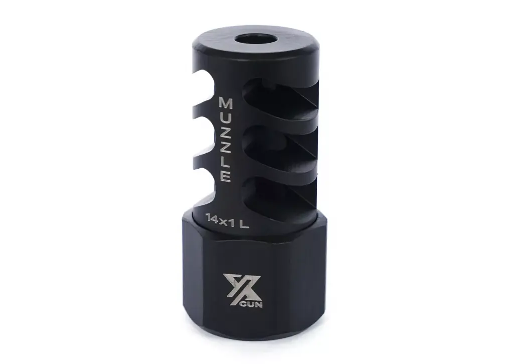 ДГК Xgun Muzzle Brake калібр 5.45 (РПК) різьба 14x1L. Black - фото 2