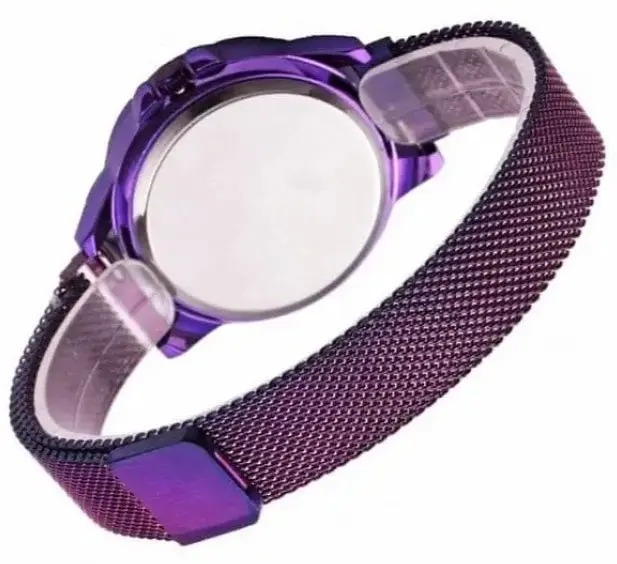 Годинник жіночий Classic Diamonds 40 мм Фіолетовий (2104618462) - фото 2