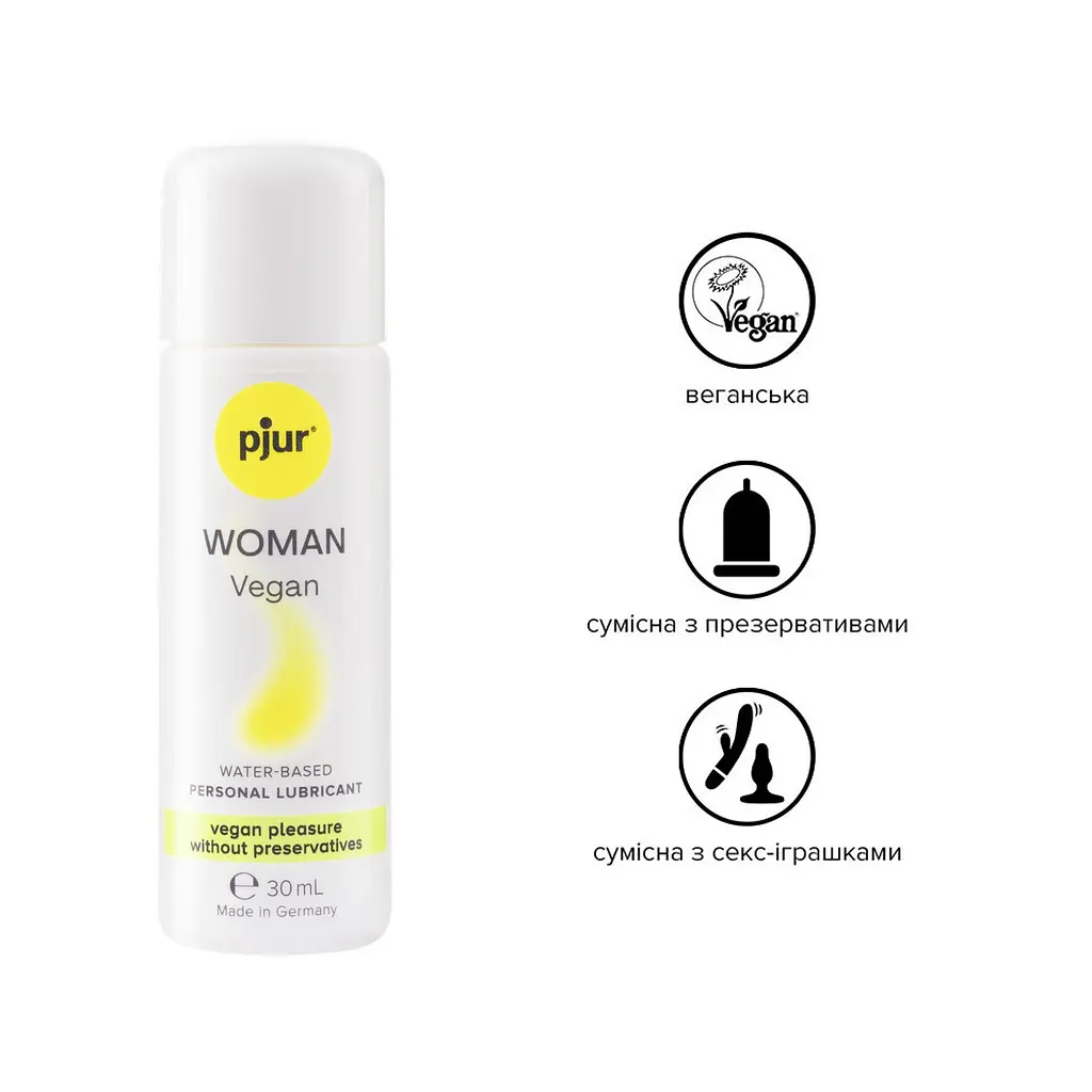 Лубрикант Pjur Woman Vegan water based, 30 мл - фото 2