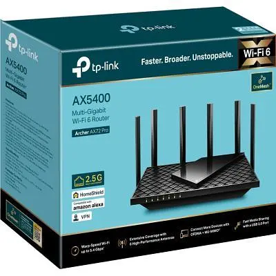 Маршрутизатор TP-Link ARCHER AX72 PRO (ARCHER-AX72-PRO) - фото 4