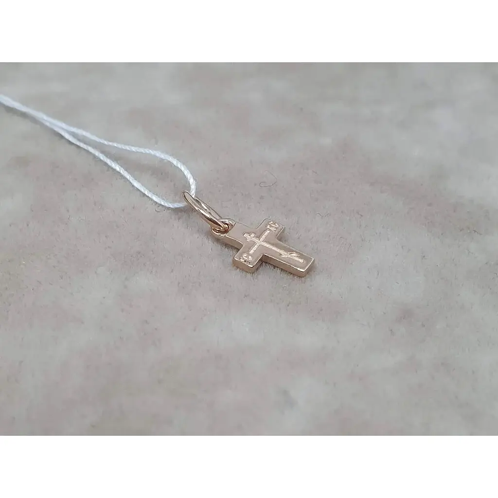 Золотой крестик Tango Спаси и сохрани. 240238 - фото 5