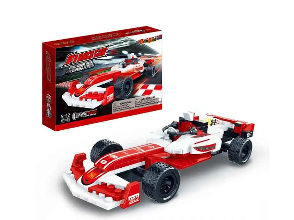 Конструктор "Швидкісні гонки" 232ел. Гоночне авто F1 ТМ"BANBAO"