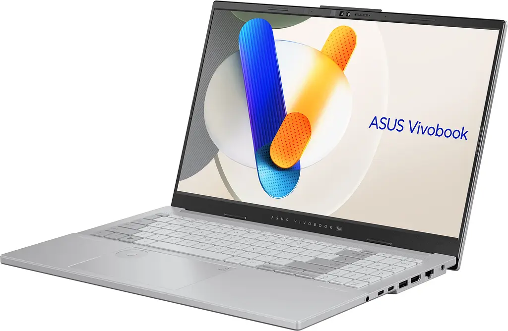 Ноутбук ASUS Vivobook Pro 15 N6506MV-MA022 15.6' 3K OLED, Intel Ultra 7 155H, 16GB, F1TB, NVD4060-8, NoOS, Сріблястий (90NB12Y2-M000Z0) - фото 5