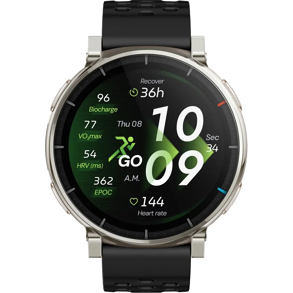 Смарт-годинник Amazfit Active 3 Premium W2559GL1N Срібний (1193746) - фото 2