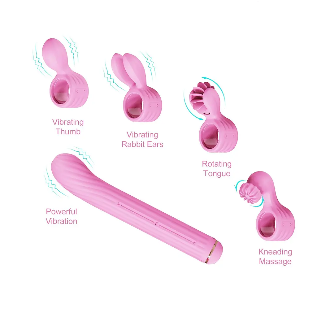 Вібратор Otouch Magic Stick S1 Plus - Pink Otouch SO9437 101014 - фото 5