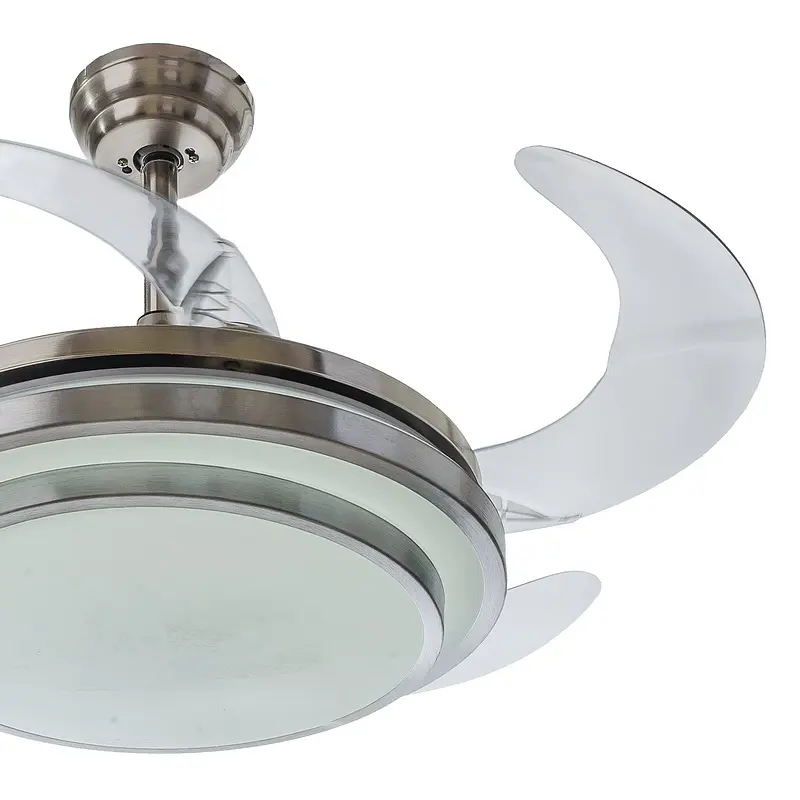 Люстра Brille вентилятор з пультом LED 36W WW+NW+CW CH (BKL-903S/1) - фото 7