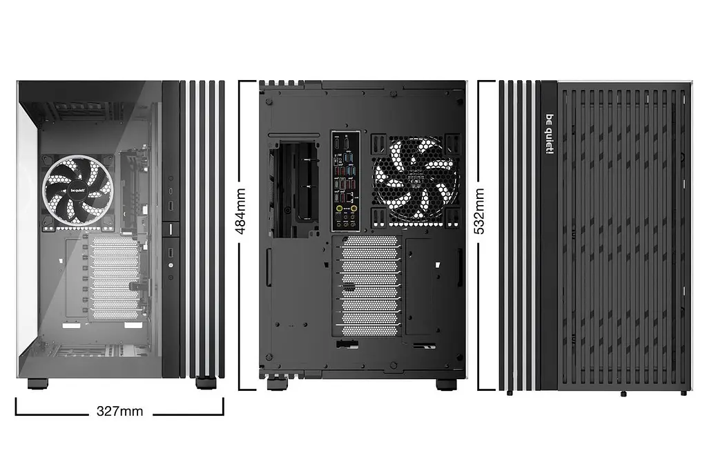Корпус be quiet! Light Base 900 FX Чорний (BGW71) без БЖ - фото 2