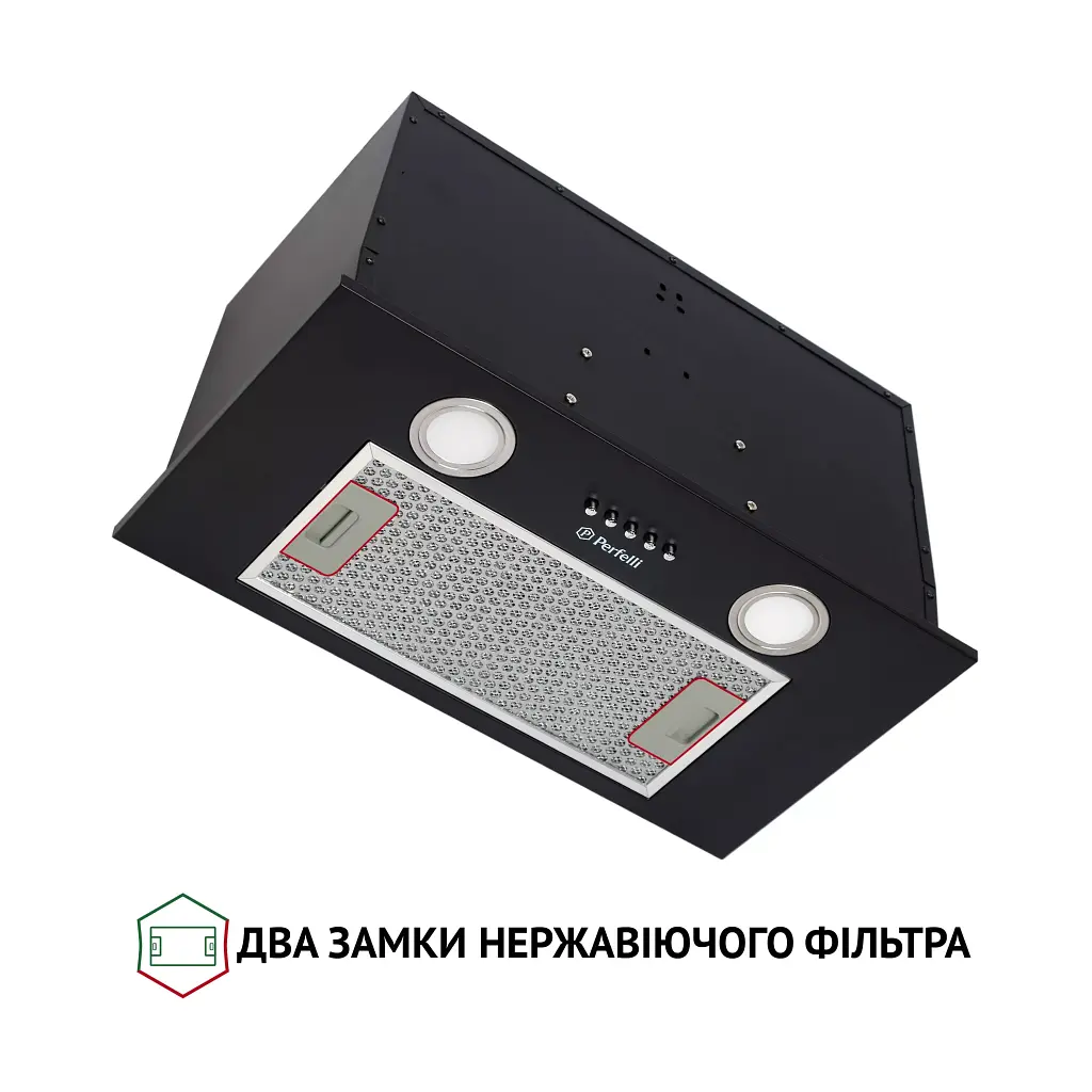 Витяжка повновбудована Perfelli BI 5652 BL 1000 LED - фото 3