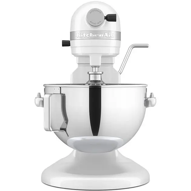 Кухонная машина KitchenAid Heavy Duty 5KSM55SXXEWH с подъемной чашей 5.2 л белая (5KSM55SXXEWH) - фото 3