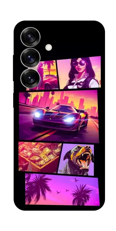 TPU чохол Demsky GTA vibes для Samsung Galaxy S25+