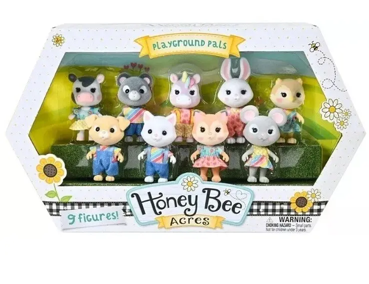Набір фігурок «Друзі з ігрового майданчика» від Honey Bee Acres Honey Bee Acres 320402 - фото 2