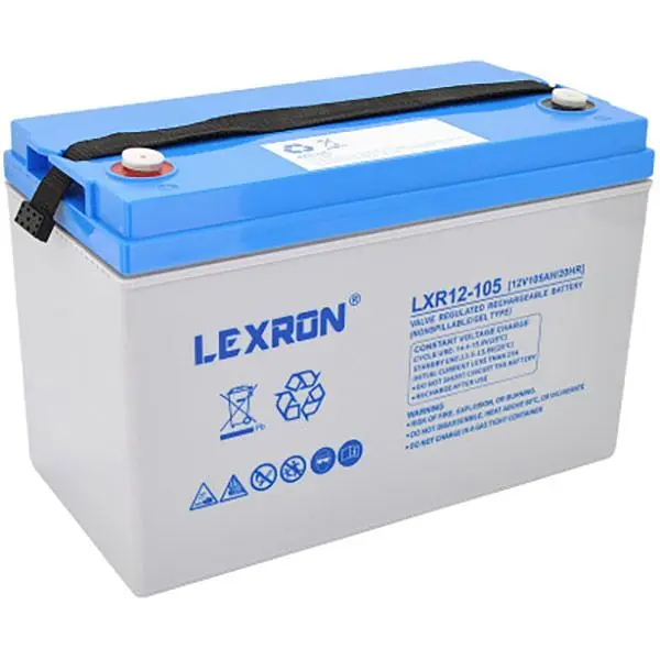 Акумулятор Lexron GEL 12V (12V/105Ah/1260Wh) (LXR12-105) [154054] - фото 2