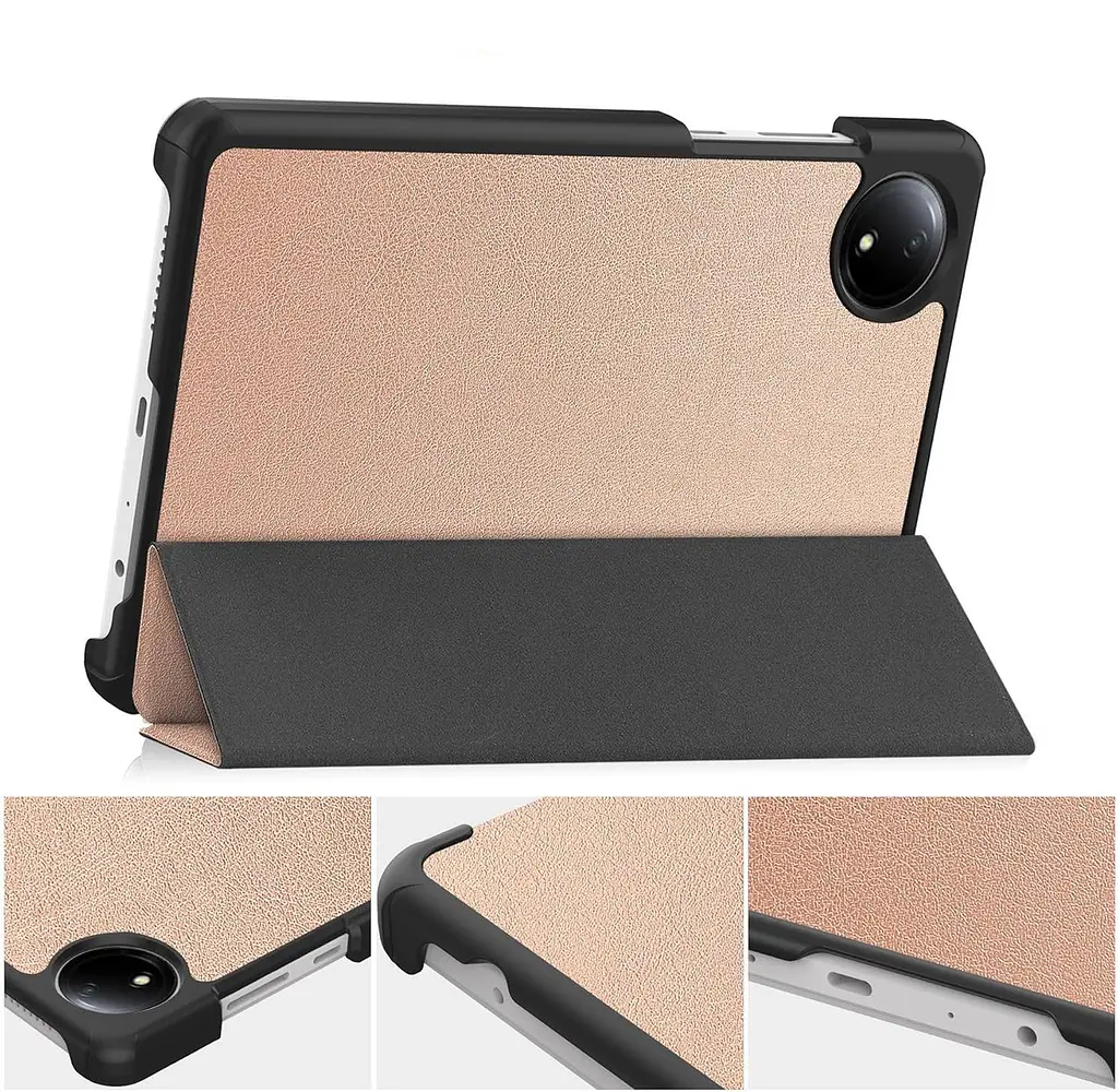 Чохол BeCover Smart Case для Xiaomi Redmi Pad SE 8.7" Рожево-золотистий (711909) - фото 2