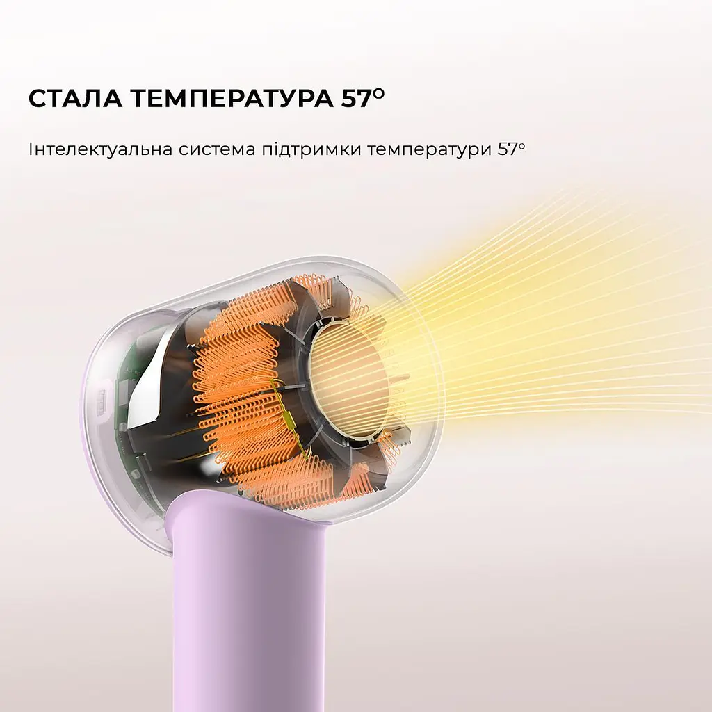Фен Dreame Hair Dryer Gleam AHD12A-PPL Purple - фото 8