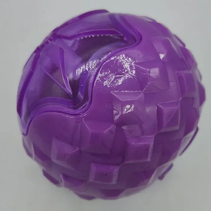 Іграшка, що світиться для собак Bonny Round Ball of Flash, L Фіолетовий - фото 3