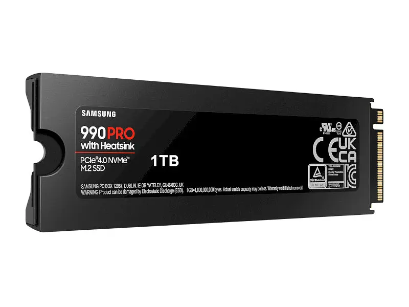 SSD-накопичувач Samsung 990 PRO with Heatsink 1 TB (MZ-V9P1T0GW) - фото 5