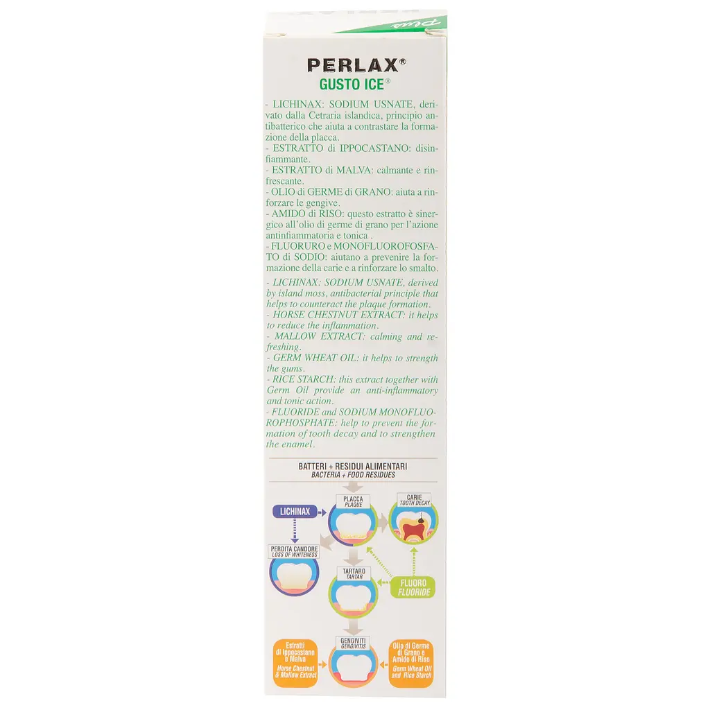 Зубна паста Perlax Ice Gel, з ефектом відбілювання, 100 мл (PTPIW100) - фото 2