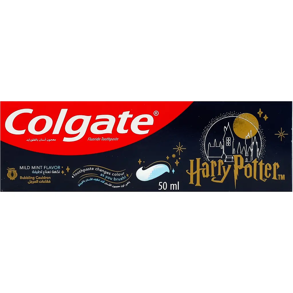 Набір Colgate Harry Potter: дитяча зубна паста 50 мл + зубна щітка для дітей 6+ років ультра м'яка 1 шт. - фото 3