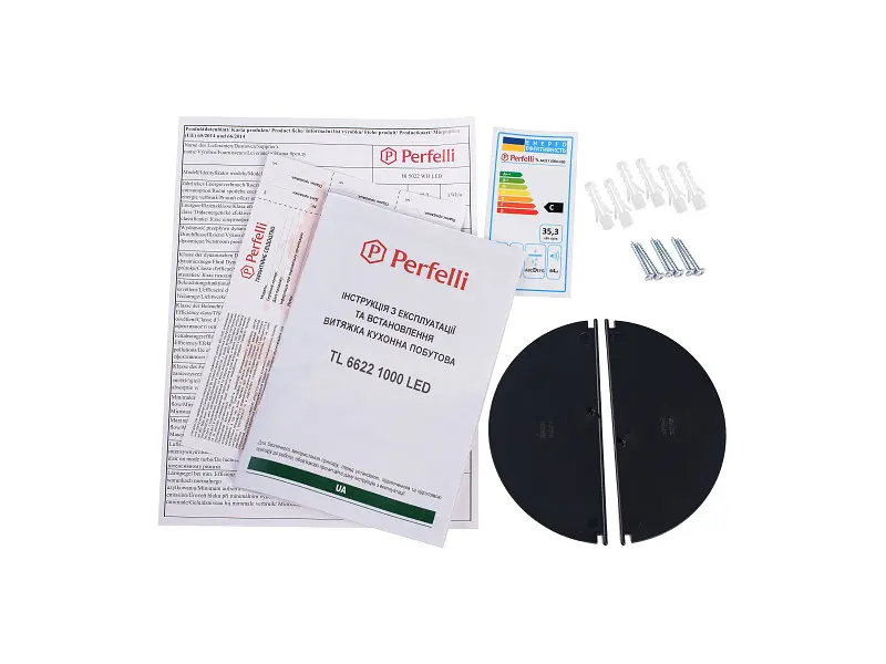 Витяжка Perfelli TL 6622 I 1000 LED - фото 11